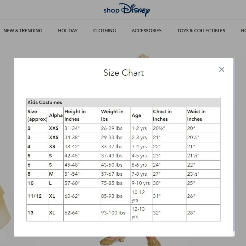 Disney Store Frozen 2 Deluxe Princess Anna Travel Dress Costume 5/6 NWT - Picture 12 of 12